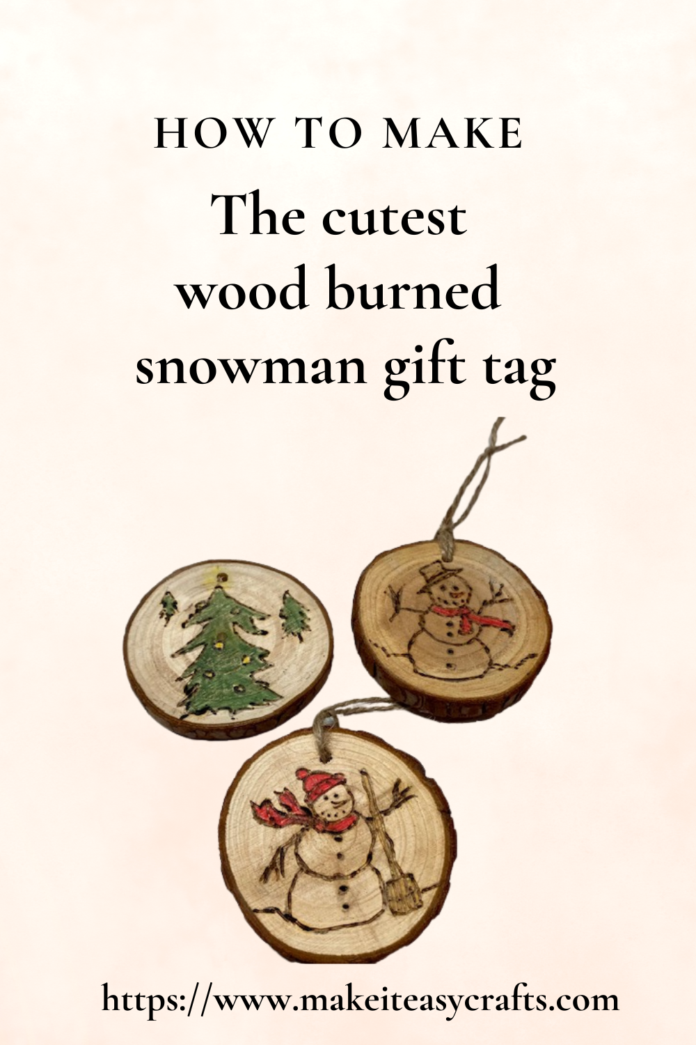 DIY Wood Burned Gift Tags – The House of Wood
