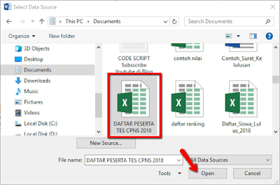 Step by Step Cara Print Amplop dengan Mail Marge Secara Massal