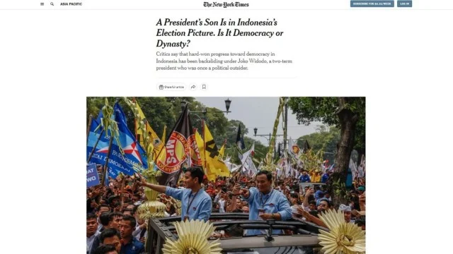 Dinasti Jokowi: Langkah Kontroversial Mempersiapkan Gibran Menjadi Presiden 2029?