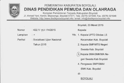 Contoh Surat Undangan Kepada Bupati