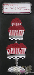 Cup Cake Stand Card