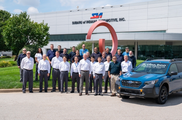 Subaru of Indiana Automotive produce su vehículo Subaru número 5 millones,un Outback Wilderness 2022