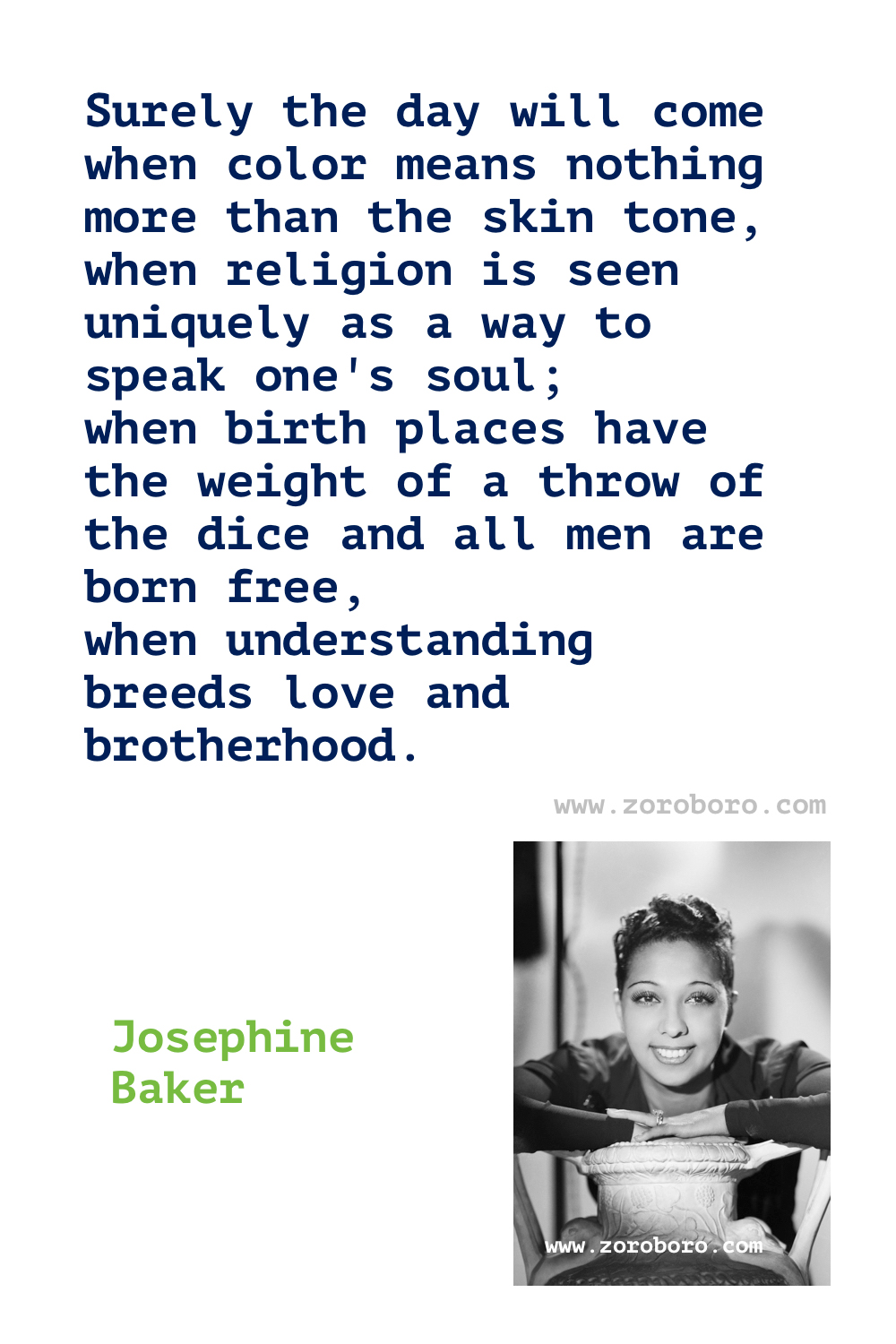 Josephine Baker Quotes, Josephine Baker Dancer, Josephine Baker Dancing Quotes, Josephine Baker French dancer.