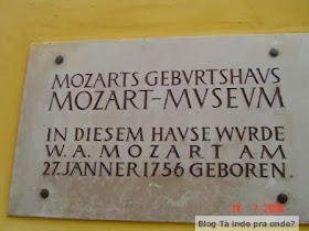 casa que o Mozart nasceu