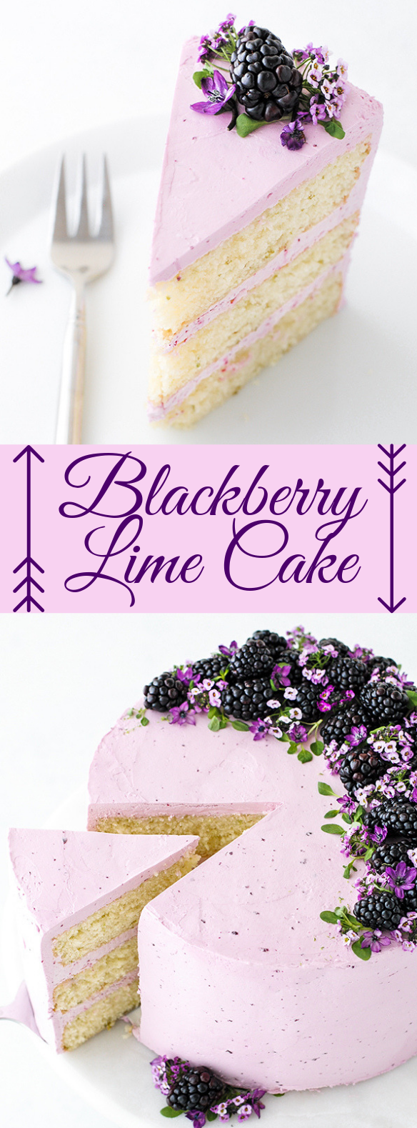 BLACKBERRY LIME CAKE #dessert #yummyfood