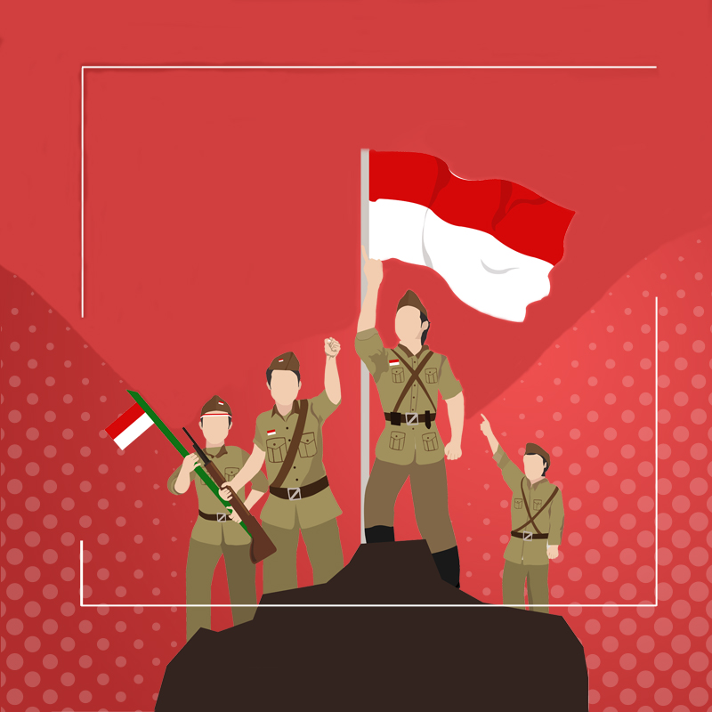 30 Gambar  Bertema Kemerdekaan  Indonesia 17 Agustus 1945 