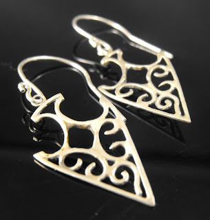 celtic sterling silver dangle earrings