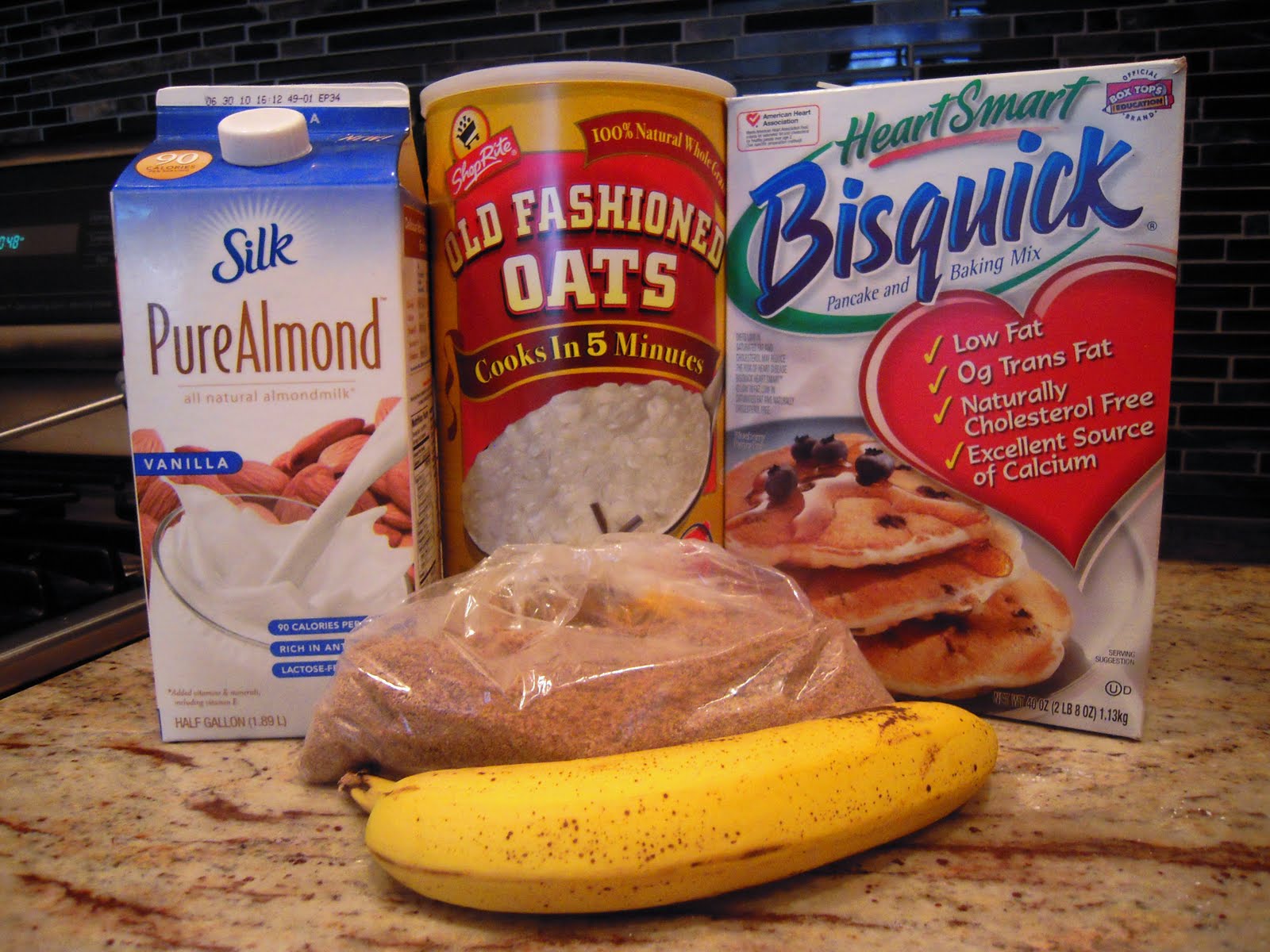 vegan bisquick banana pancakes