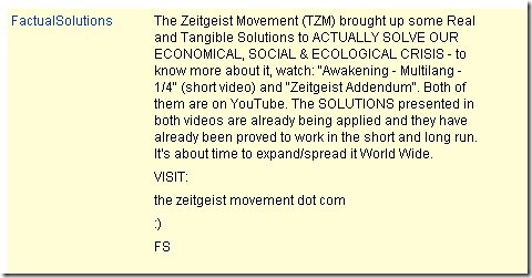 THE YOUTUBE APPROACH MESSAGE 1 by Factual Solutions