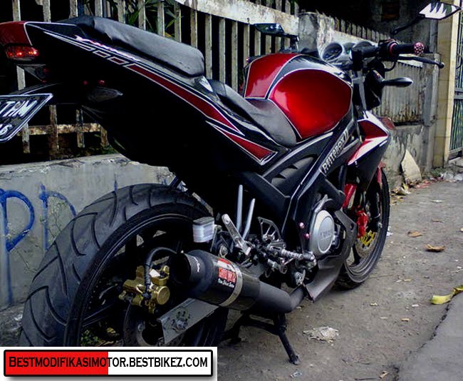 Modifikasi Knalpot Yamaha New Vixion 2014