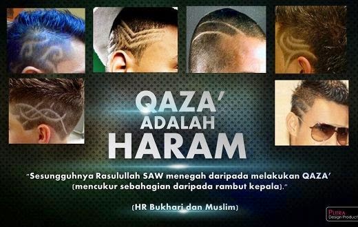 SEBARKAN Potongan  Rambut  Yang Diharamkan Islam Belia 