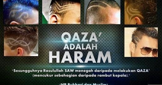 SEBARKAN Potongan  Rambut  Yang Diharamkan Islam Belia 