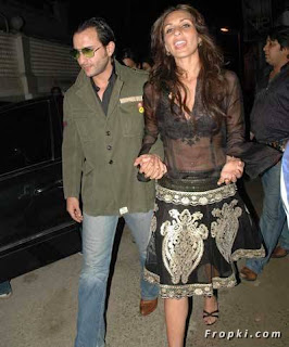 Saif Ali Khan with Roza