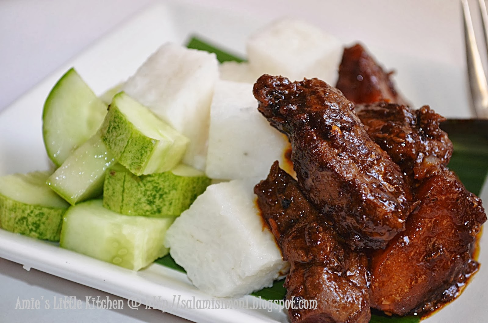 AMIE'S LITTLE KITCHEN: Hati Masak Semur (Hati Lembu Masak 