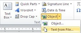 How to attach a template to a Word 2010 Document