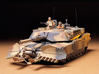 Tamiya 1/35 U.S. M1A1 Abrams w/ Mine Plow (35158) Color Guide & Paint Conversion Chart