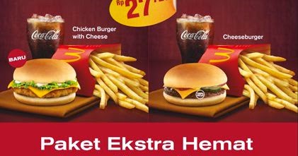 Harga Menu Paket Ekstra Hemat McDonalds  Harga Menu Info