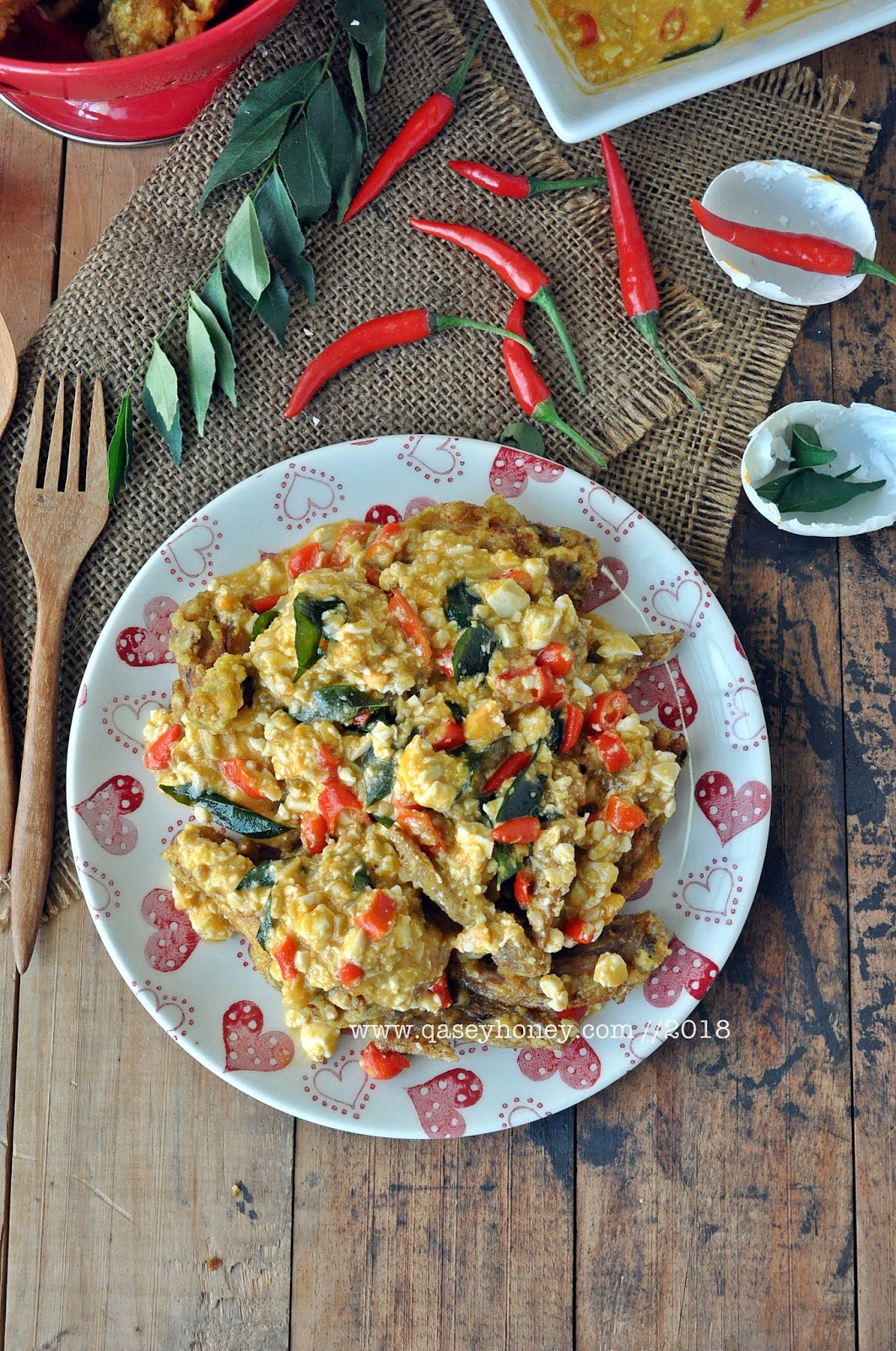 SALTED EGG BUTTER CHICKEN - QASEY HONEY