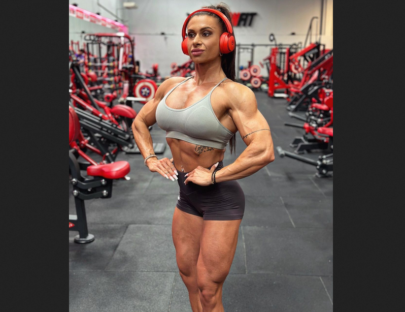 Women with big Muscle