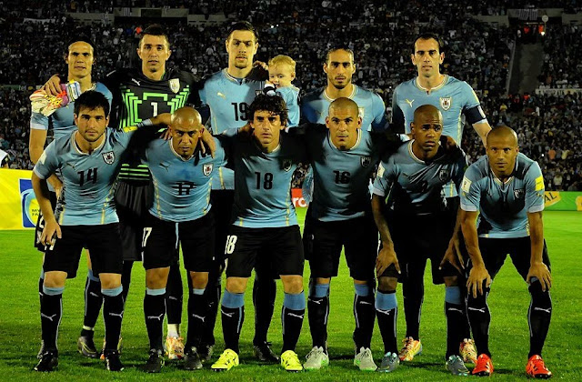 Formación de Uruguay ante Chile, Clasificatorias Rusia 2018, 17 de noviembre de 2015