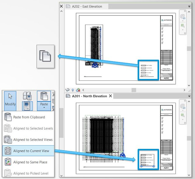 Copy and paste legends across sheets in Revit 2020