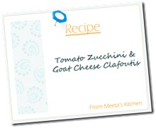 savory clafoutis-Meeta Recipe Card