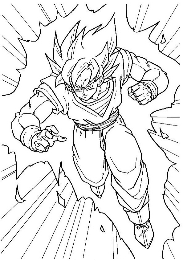 COMO DIBUJAR A GOKU FASE DIOS !!!! Drawing Goku 
