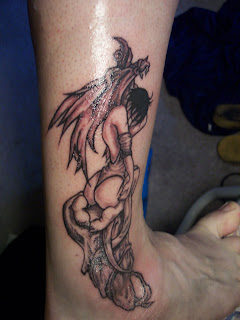 angel tattoos, tattooing