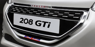 Peugeot 208 GTi Limited Edition (2013) Grille Detail