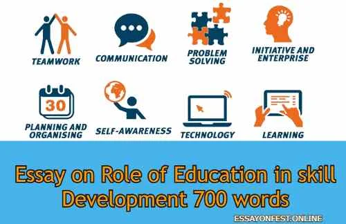 Essay on Role of Education in skill Development