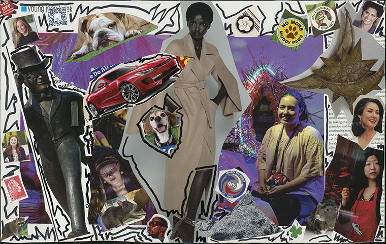 Collage by Karen Miller Wyse © 2021