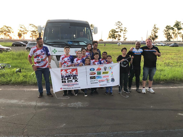 Palotina participou de Campeonato Estadual de Bicicross em Londrina