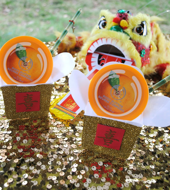 Easy DIY Chinese New Year Party Favors as seen on Fizzy Party