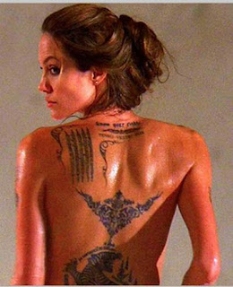 Angelina Jolie Tattoos, Tattooing