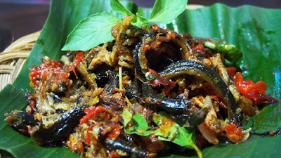 Cara Membuat Resep Sambel Belut Campur Pedas