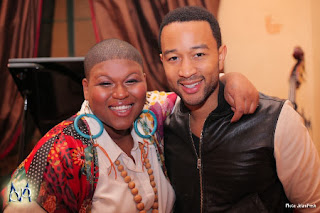 John Legend and Stacy Barthe
