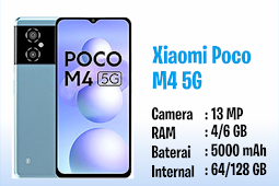 Spesifikasi Xiaomi Poco M4 5G 