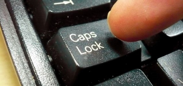 cap là viết tắt của caps lock