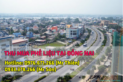 Nhận thu mua phế liệu giá cao tại Đồng Nai