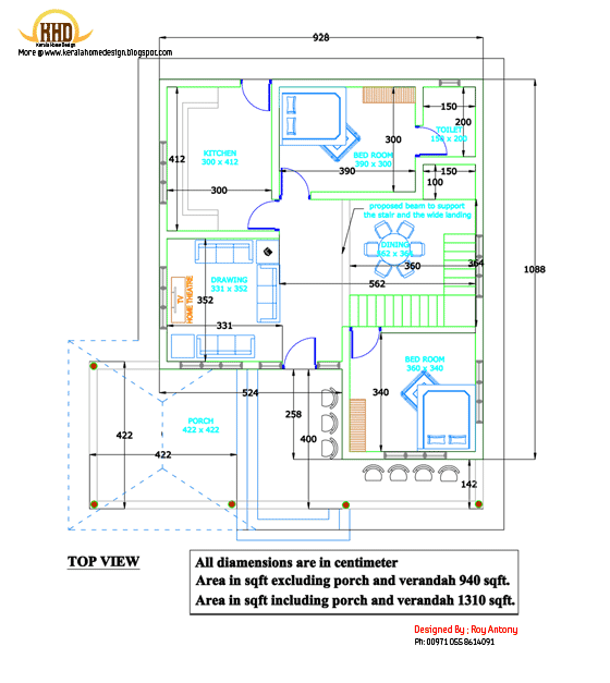 free house plans in 2d drawings - Top View Plan - March 2012 free house plans in 2d drawings - Top View Plan - March 2012