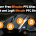 Legit Sites To Earn Bitcoins