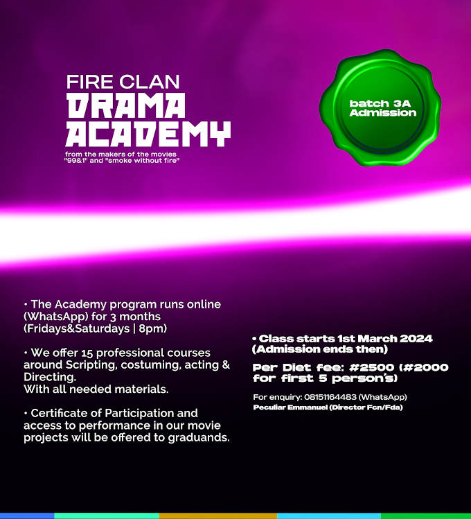 SIMPLE STEPS TO REGISTER FOR FIRECLAN DRAMA BATCH 3