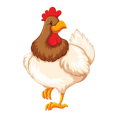 50+ Pencil sketch and Cartoon Images of Chicken