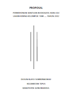 Contoh Sampul Proposal yang Baik untuk cover  SISILAIN.NET