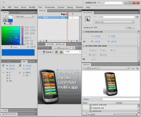 Screen Shoot,Work Area,Adobe Flash,Professional CS6 