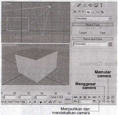 Mengatur Tampilan pada Viewport Camera