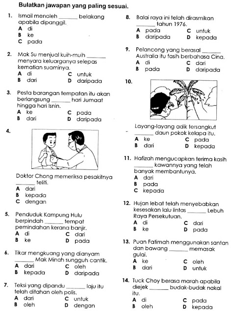 Marilah Belajar Bahasa Malaysia: Latihan