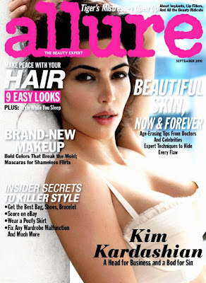 Kim Kardashian Allure Magazine Cover Photo September 2010