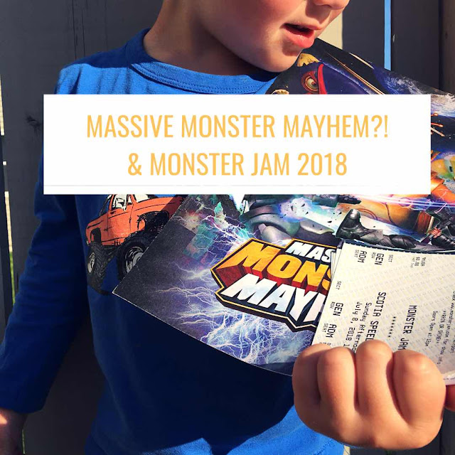 monster jam, massive monster mayhem, family channel, 