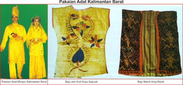 gambar pakaian adat tradisional kalimantan barat